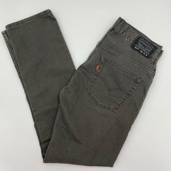 Levi’s 511 Slim Women’s Jeans Size 18 Regular 29x29 Dark Gray - Picture 2 of 8